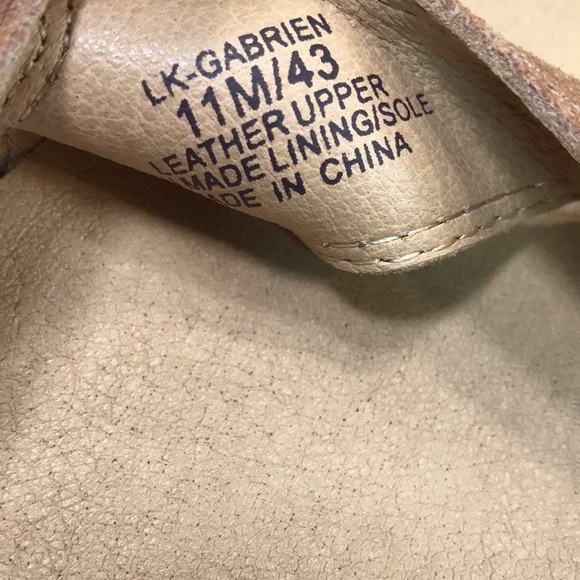 Lucky 🍀 Brand Gabrien Tan Suede Leather Espadrille Sandals Women’s 11M ☀️ - Picture 8 of 11